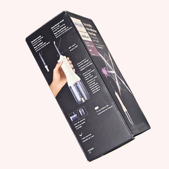 NEW Sealed Philips Sonicare Cordless Power Flosser 3000 Oral Irrigator Stream - Picture 3 of 4